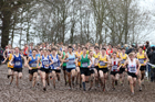 Mens under-17s 2018 British Inter Counties Cross Country Champs., Prestwold Hall, Loughborough. Photo: David T. Hewitson/Sports for All Pics